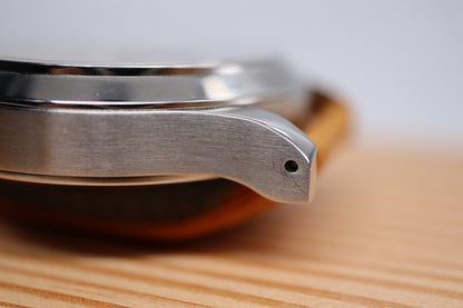 Habring 2 SS Chrono Felix Mono Pusher with Box and Papers 38.5mm