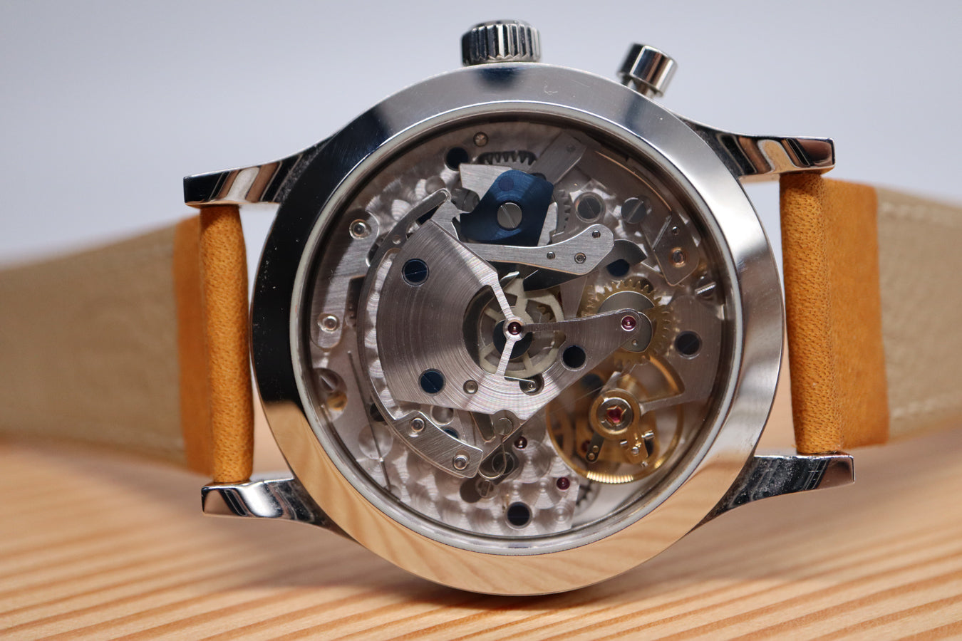 Habring 2 SS Chrono Felix Mono Pusher with Box and Papers 38.5mm