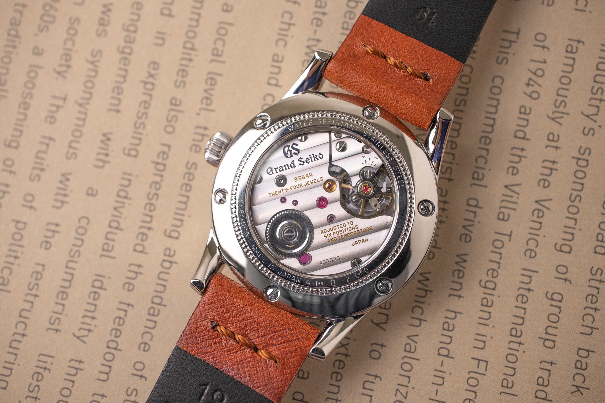 Grand Seiko SBGW031 Belmont Watches