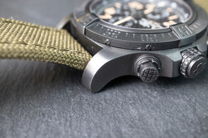 Pre-Owned: Breitling Super Avenger ll Blacksteel