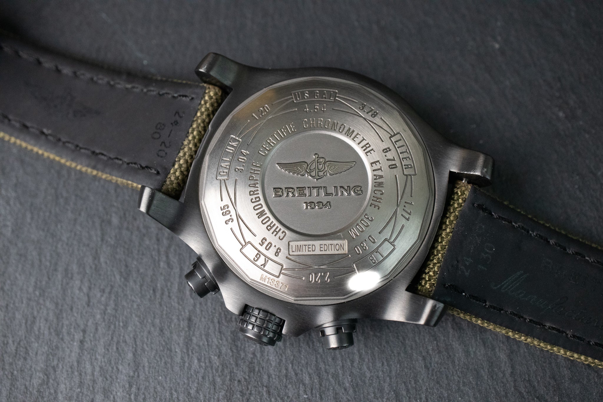 Pre-Owned: Breitling Super Avenger ll Blacksteel