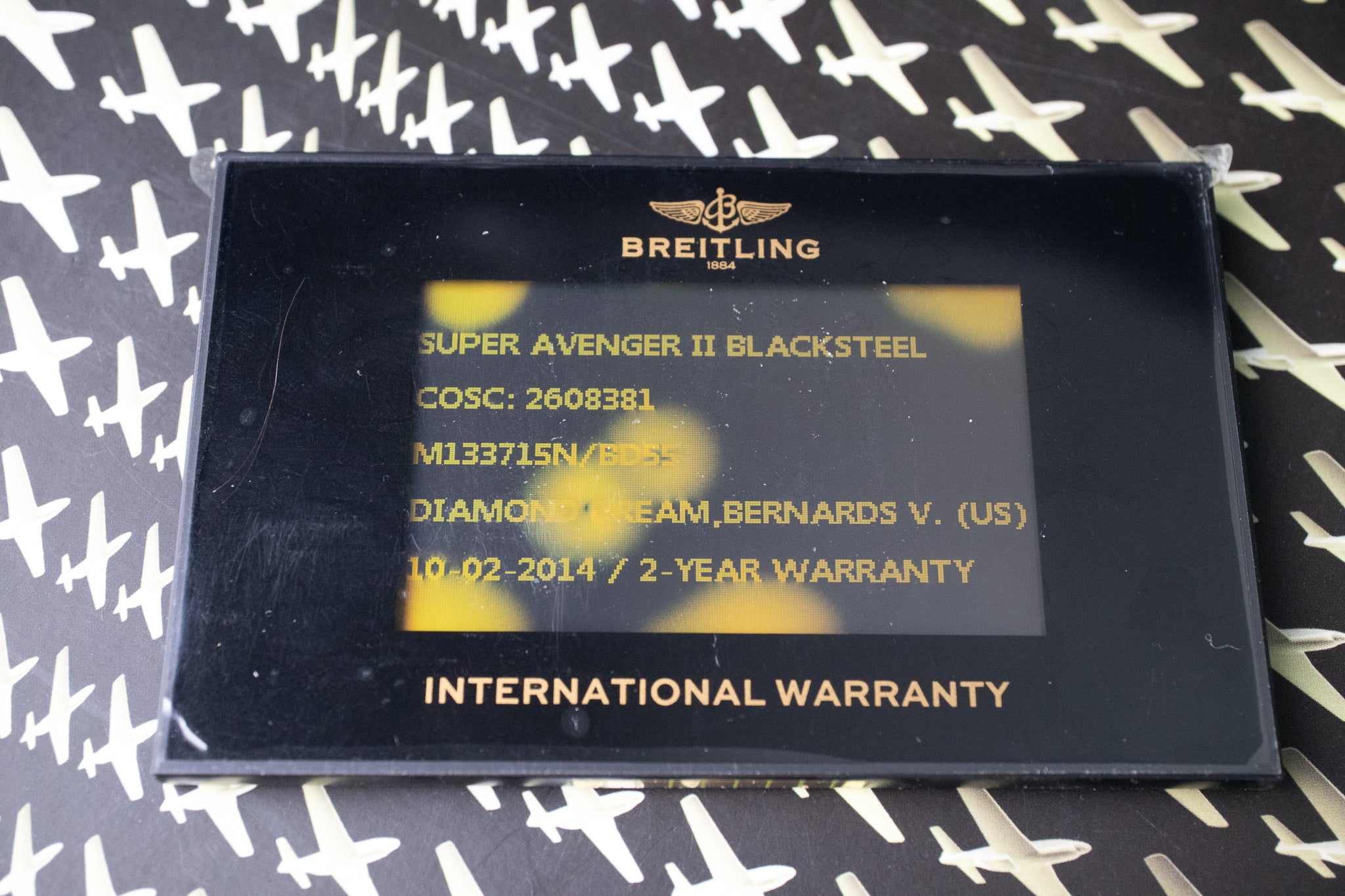 Pre-Owned: Breitling Super Avenger ll Blacksteel
