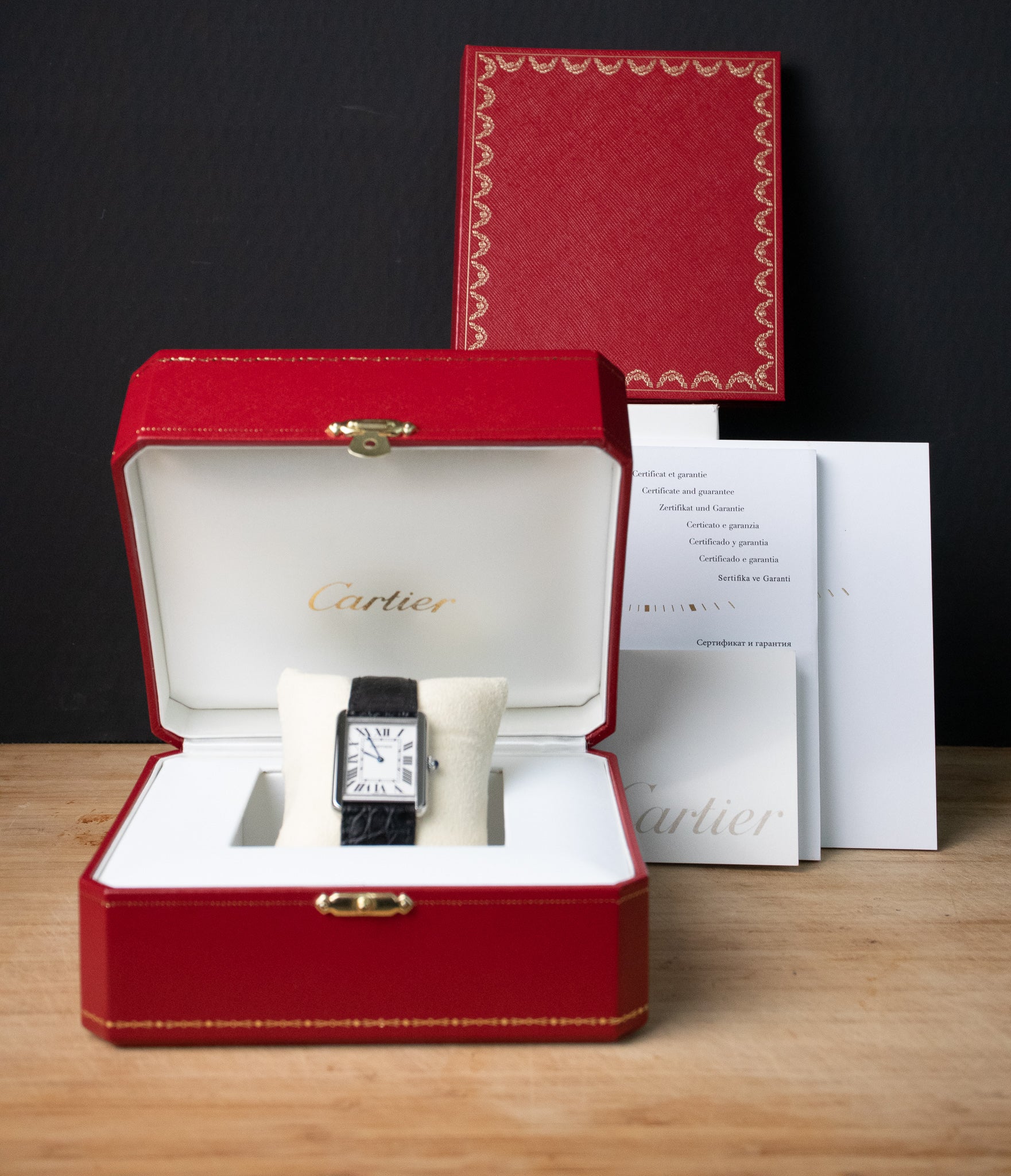 Pre-Owned: Cartier Tank Solo 2715