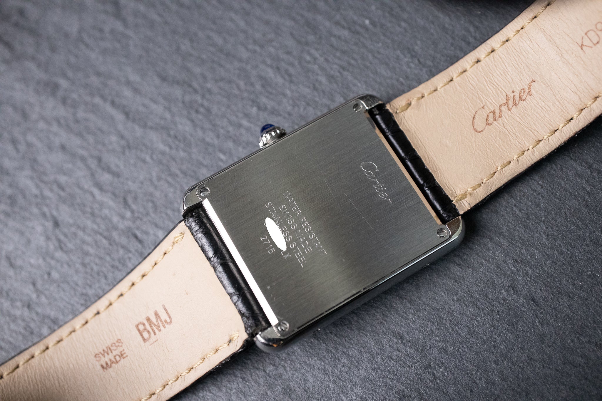 Pre-Owned: Cartier Tank Solo 2715
