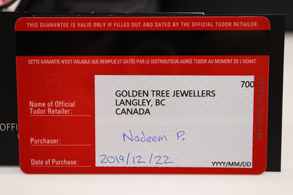 Pre-Owned 2019 Tudor Black Bay GMT Pepsi 79830RB 41mm Automatic Steel Bracelet Men's