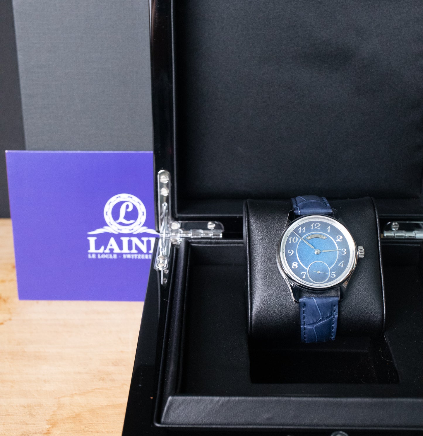 Pre-Owned: Laine Gelidus 2 Blue Fume Dial