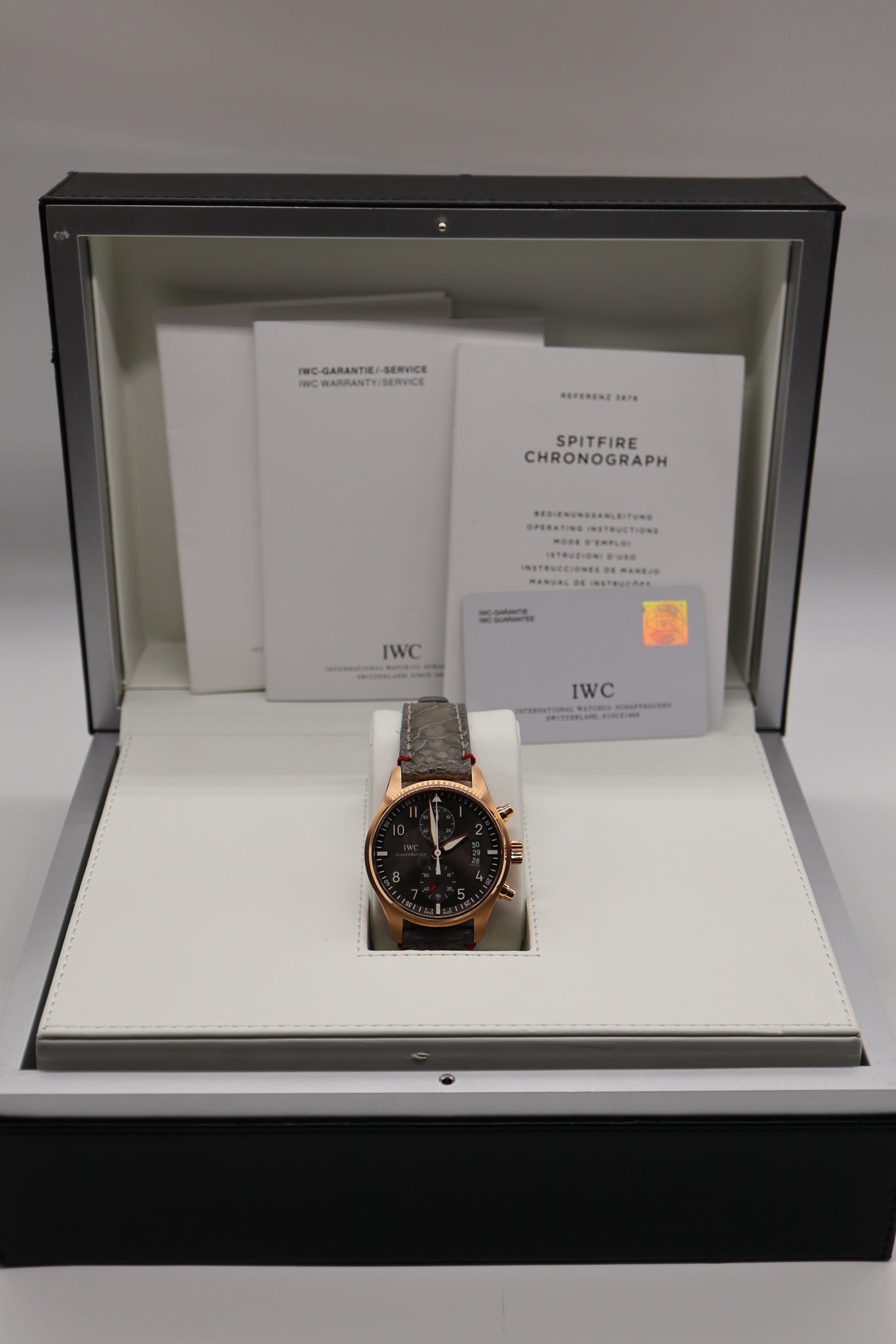 IWC Spitfire Chronograph 18K Solid Rose Gold IW387803