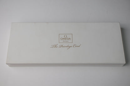 Omega Leather Card Holder Wallet