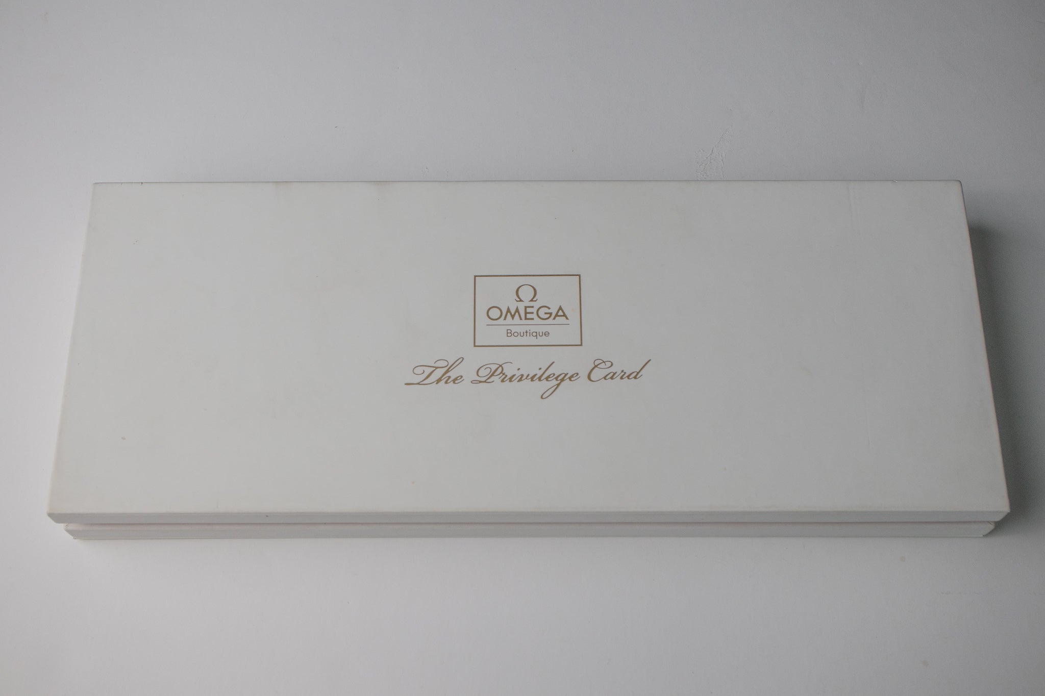 Omega Leather Card Holder Wallet