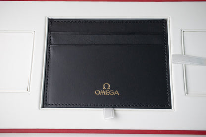 Omega Leather Card Holder Wallet