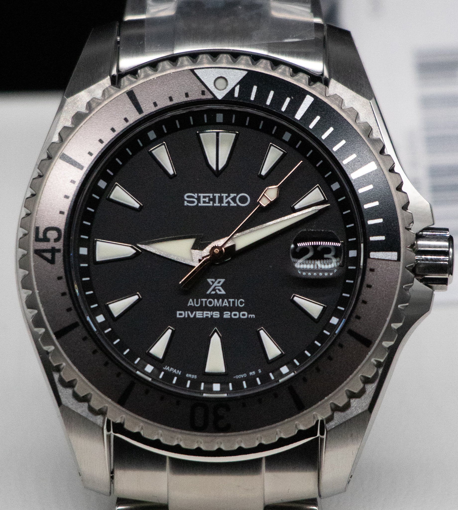 Mentalt kollision genstand Seiko Prospex 200M Divers Shogun Men's Titanium Bracelet Watch SPB189 –  Belmont Watches