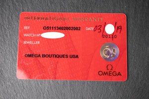 Omega Seamaster New York Boutique Limited Edition