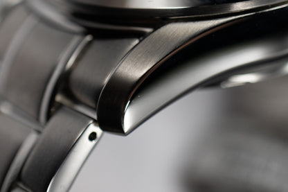 Seiko Presage Blue Enamel Stainless Steel Bracelet Men's Watch SPB091