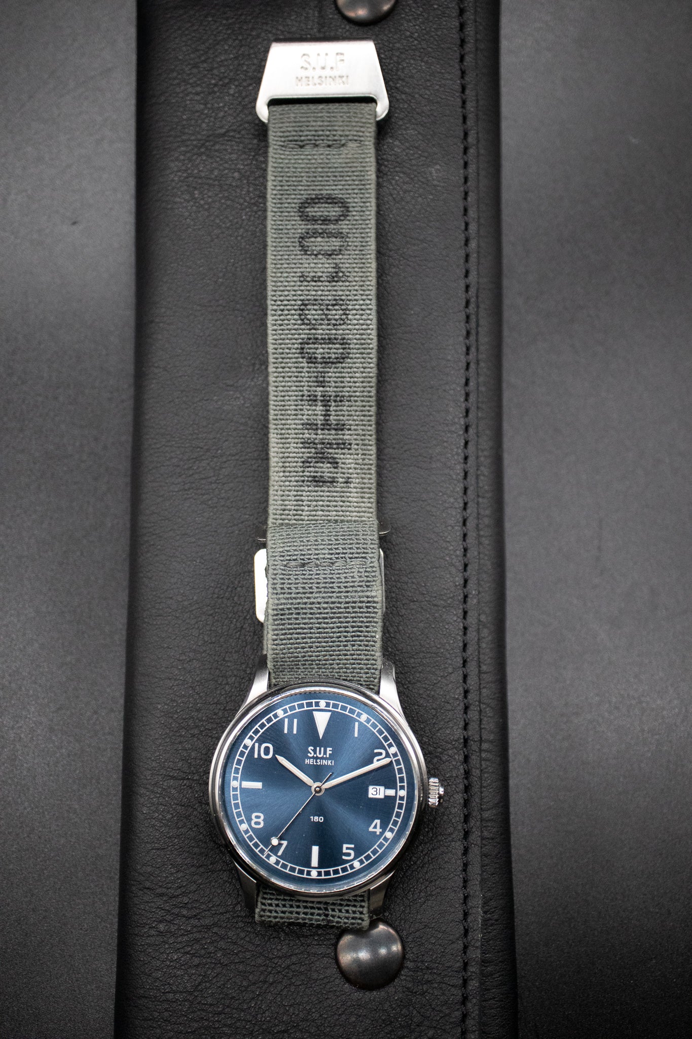 SUF Helsinki 180 Blue Dial Limited Edition 50 Pieces Men's Automatic Watch