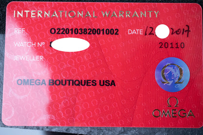 Omega Railmaster 1957 Trilogy Edition