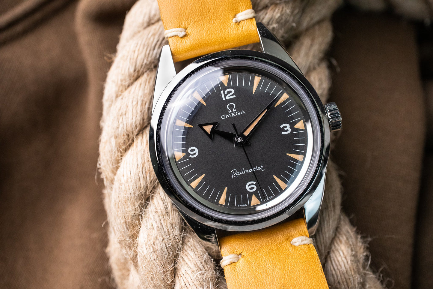 Omega Railmaster 1957 Trilogy Edition