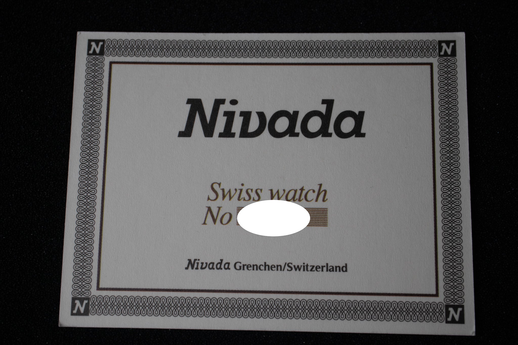 Nivada Grenchen Orange Boy “SL” Manual 86015M