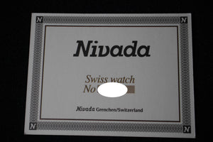Nivada Grenchen Orange Boy “SL” Manual 86015M
