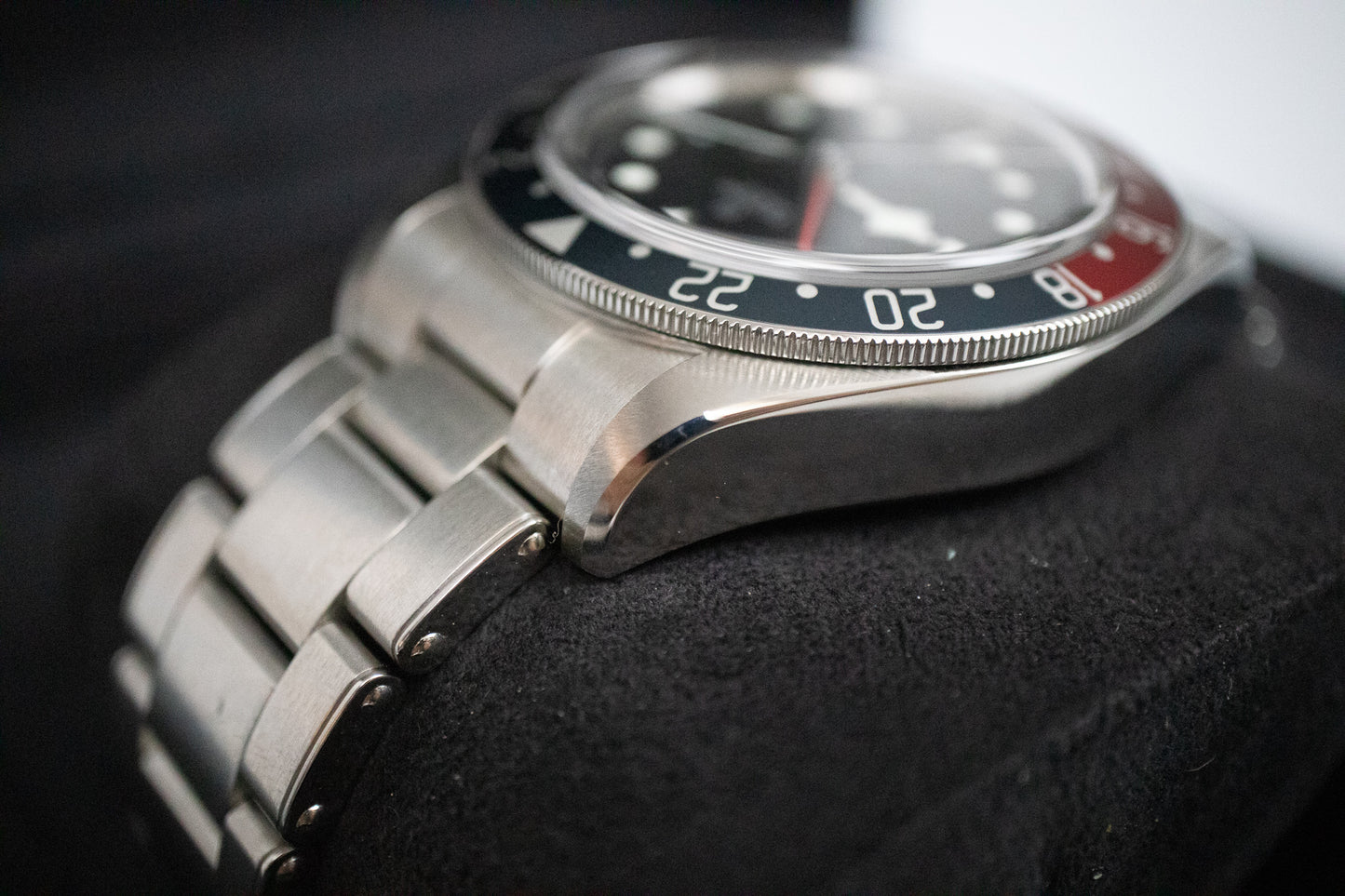 Pre-Owned 2021 Tudor Black Bay GMT Pepsi 79830RB 41mm