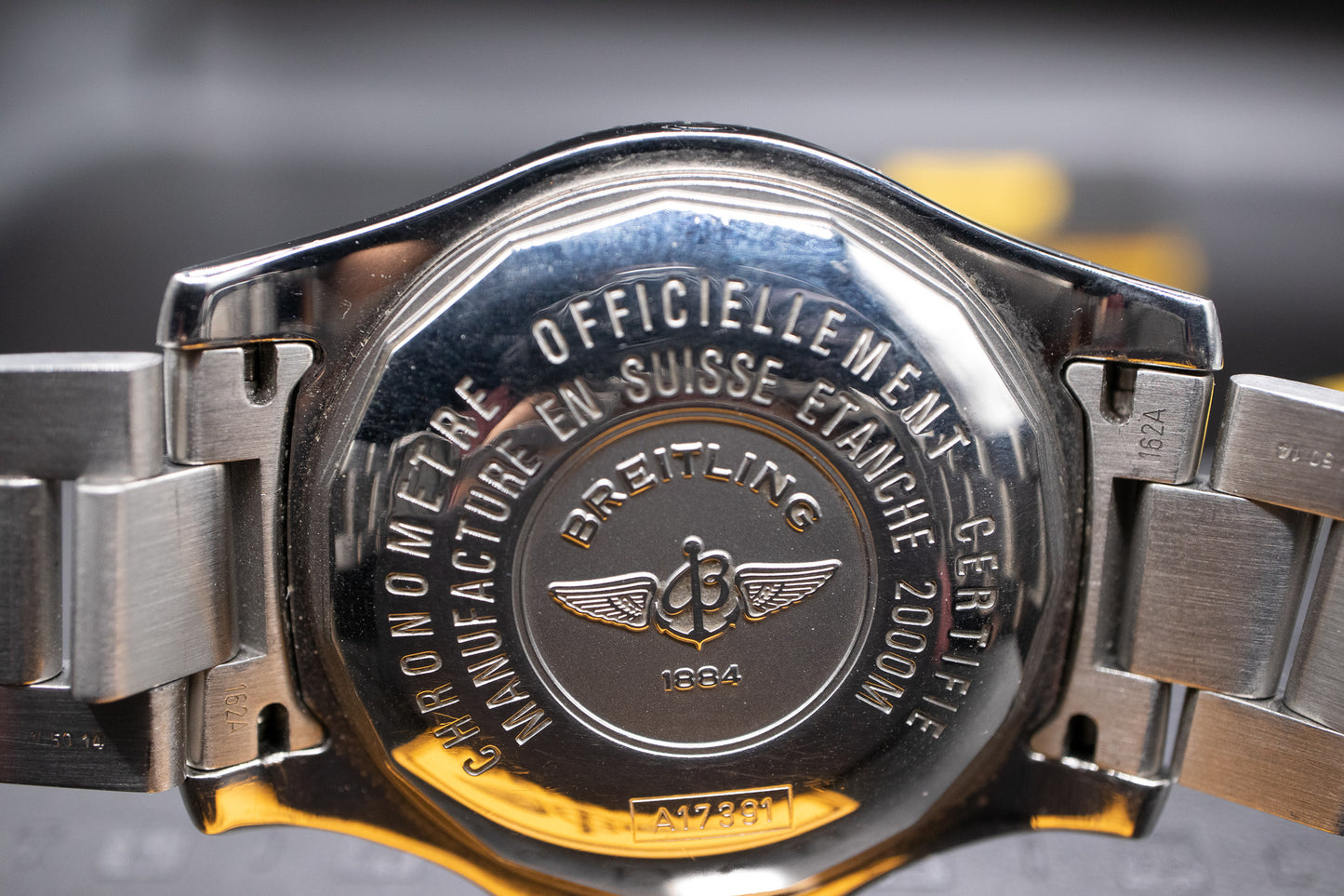 Breitling Super Ocean A17391 Black Dial