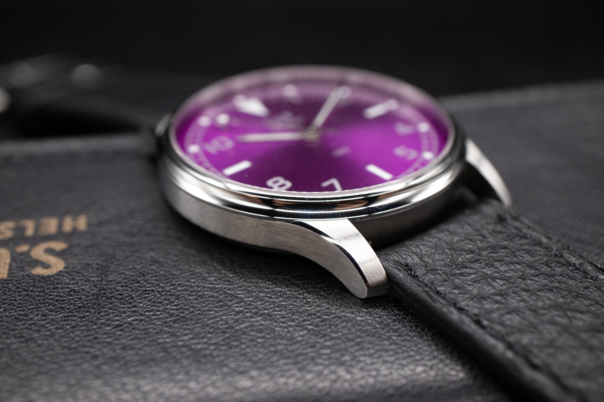 Pre-Owned Purple Dial Suf Helsinki 180 "LT" Limited Edition