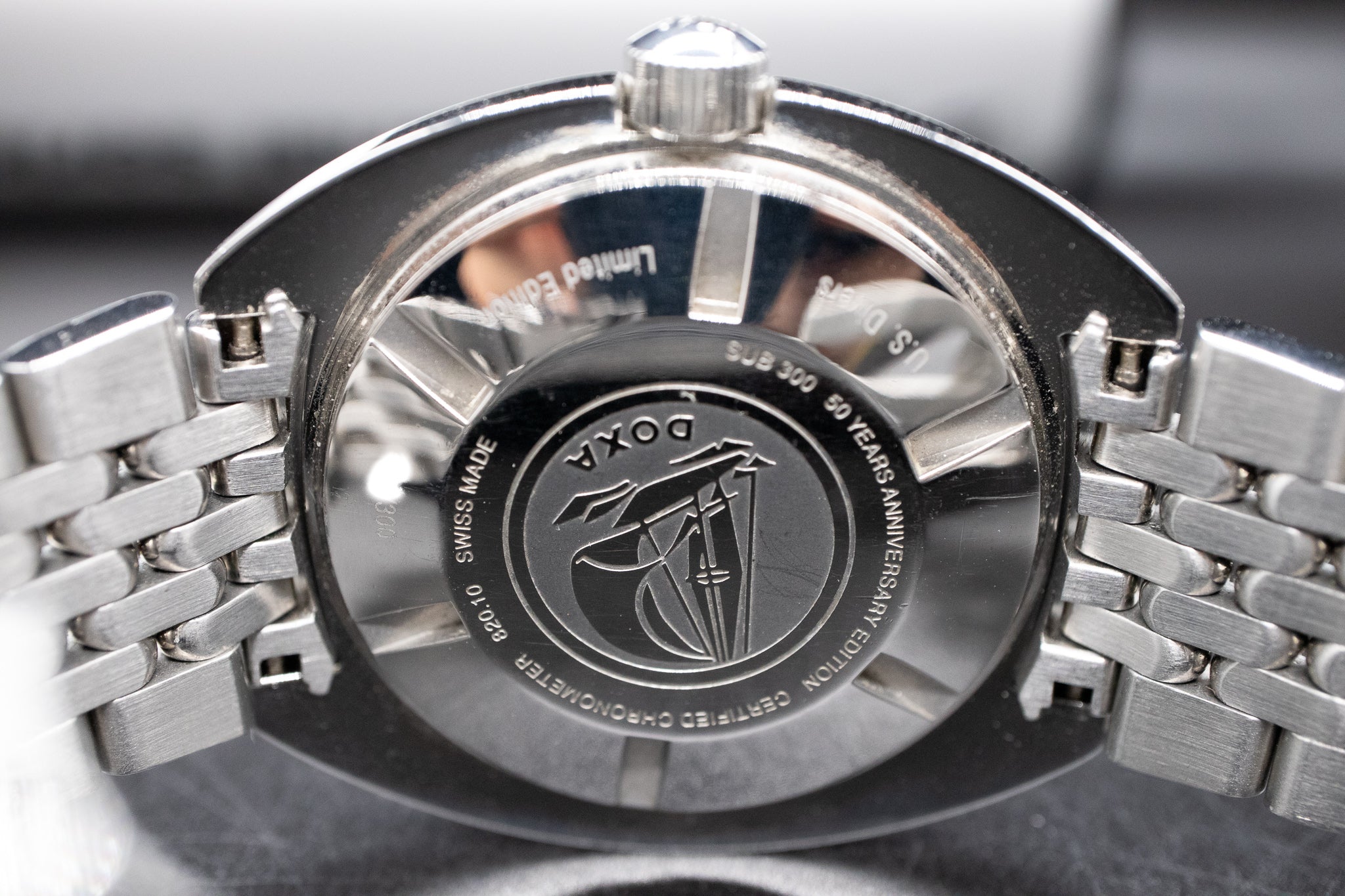 Pre-Owned Doxa Sub 300 Searambler ‘Silver Lung’ Limited Reissue Anniversary