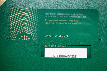 Pre-Owned: Rolex Explorer I 214270