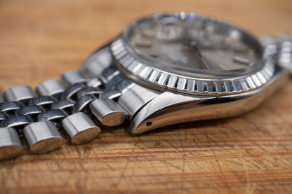 Pre-Owned Rolex Datejust 16030 Original Grey 36mm