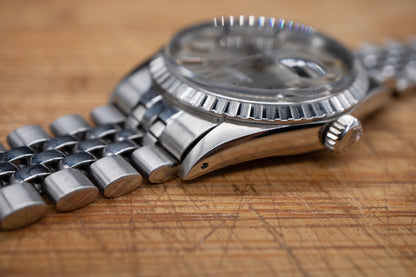 Pre-Owned Rolex Datejust 16030 Original Grey 36mm