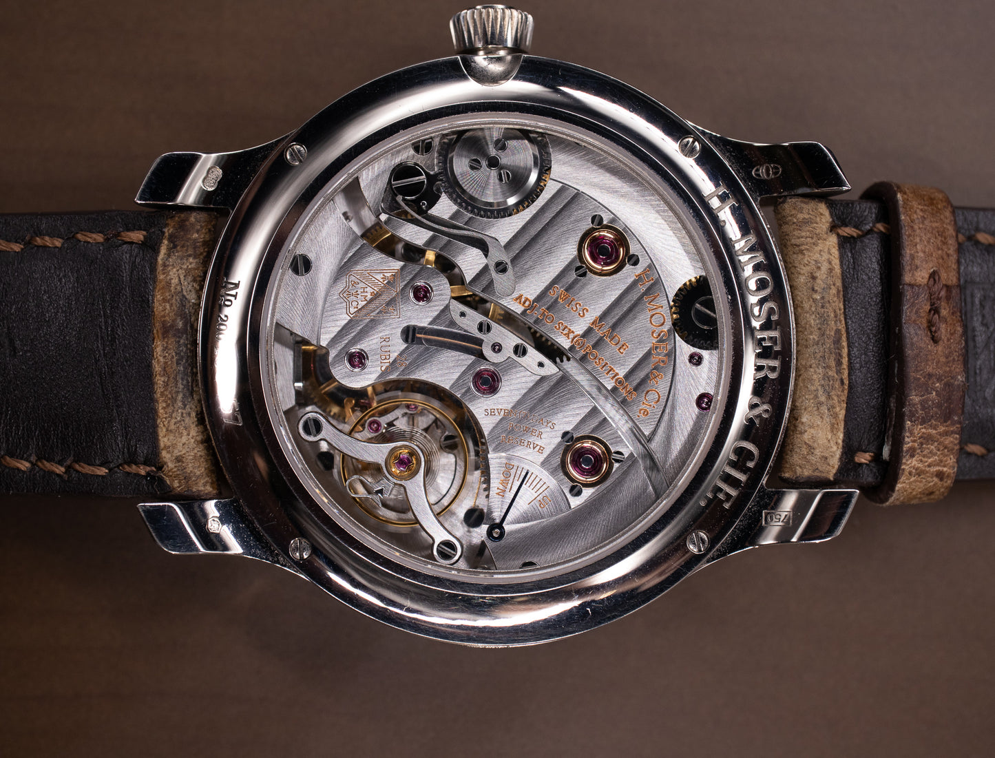 H.Moser & Cie Endeavour Centre Seconds WG Manual 1343-0205