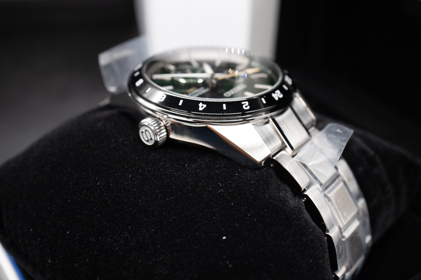 Seiko Presage Sharp Edge SPB219J1 Green Dial