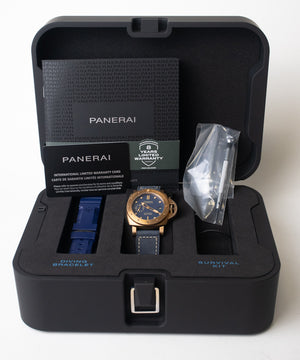 Panerai Submersible Bronzo Blu Abisso