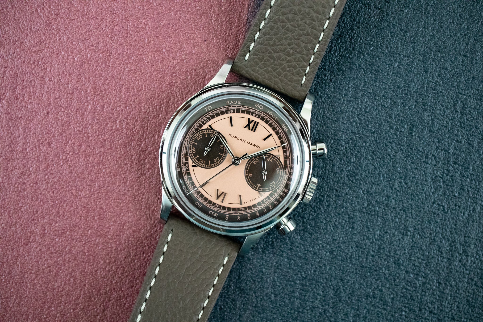 Pre-Owned: Furlan Marri Havana Salmon Dial 1031-A – Belmont Watches