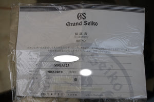 Grand Seiko SBGA125 Blizzard
