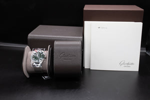 Pre-Owned Glashutte Original SeaQ 1-39-11-13-83-34 Green