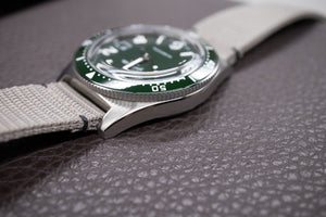 Pre-Owned Glashutte Original SeaQ 1-39-11-13-83-34 Green