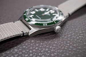 Pre-Owned Glashutte Original SeaQ 1-39-11-13-83-34 Green