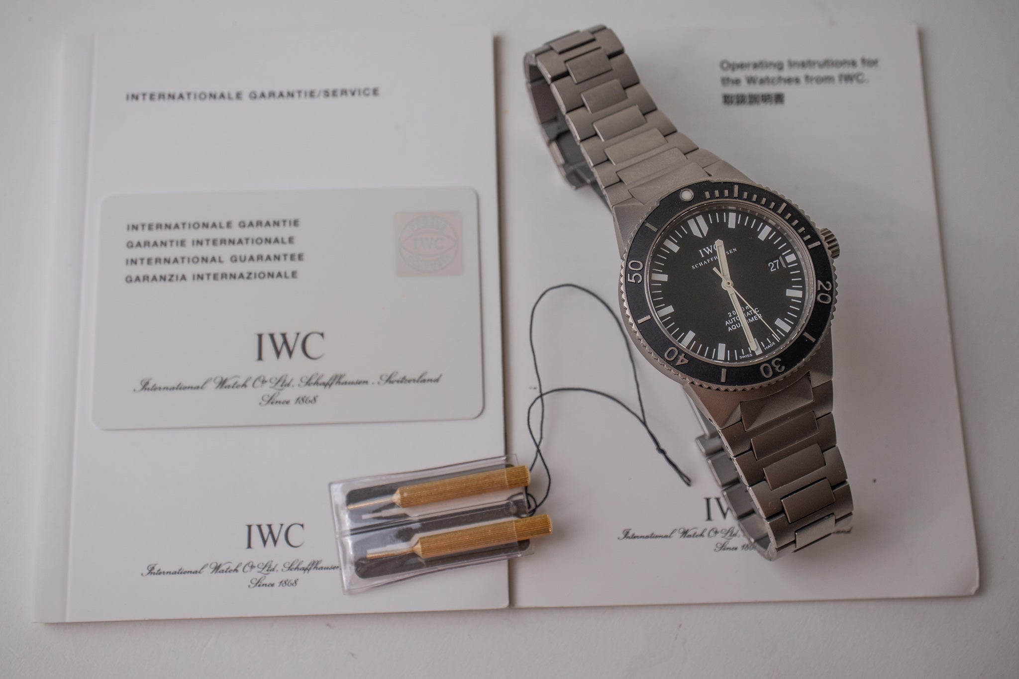 IWC GST Aquatimer 3536-001