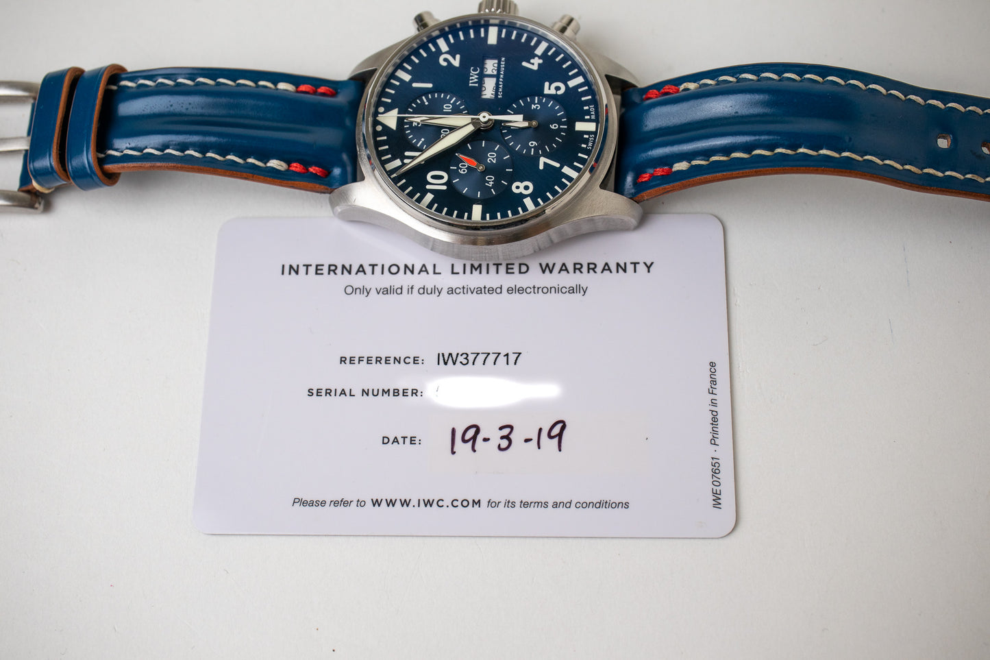 IWC Pilot’s “Le Petit Prince” Chronograph IW377717