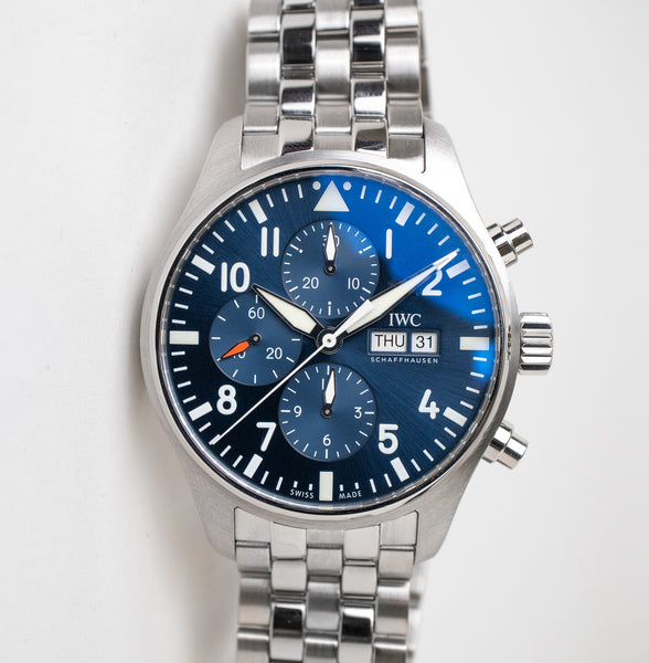 IWC Pilot s Le Petit Prince Chronograph IW377717 Belmont Watches