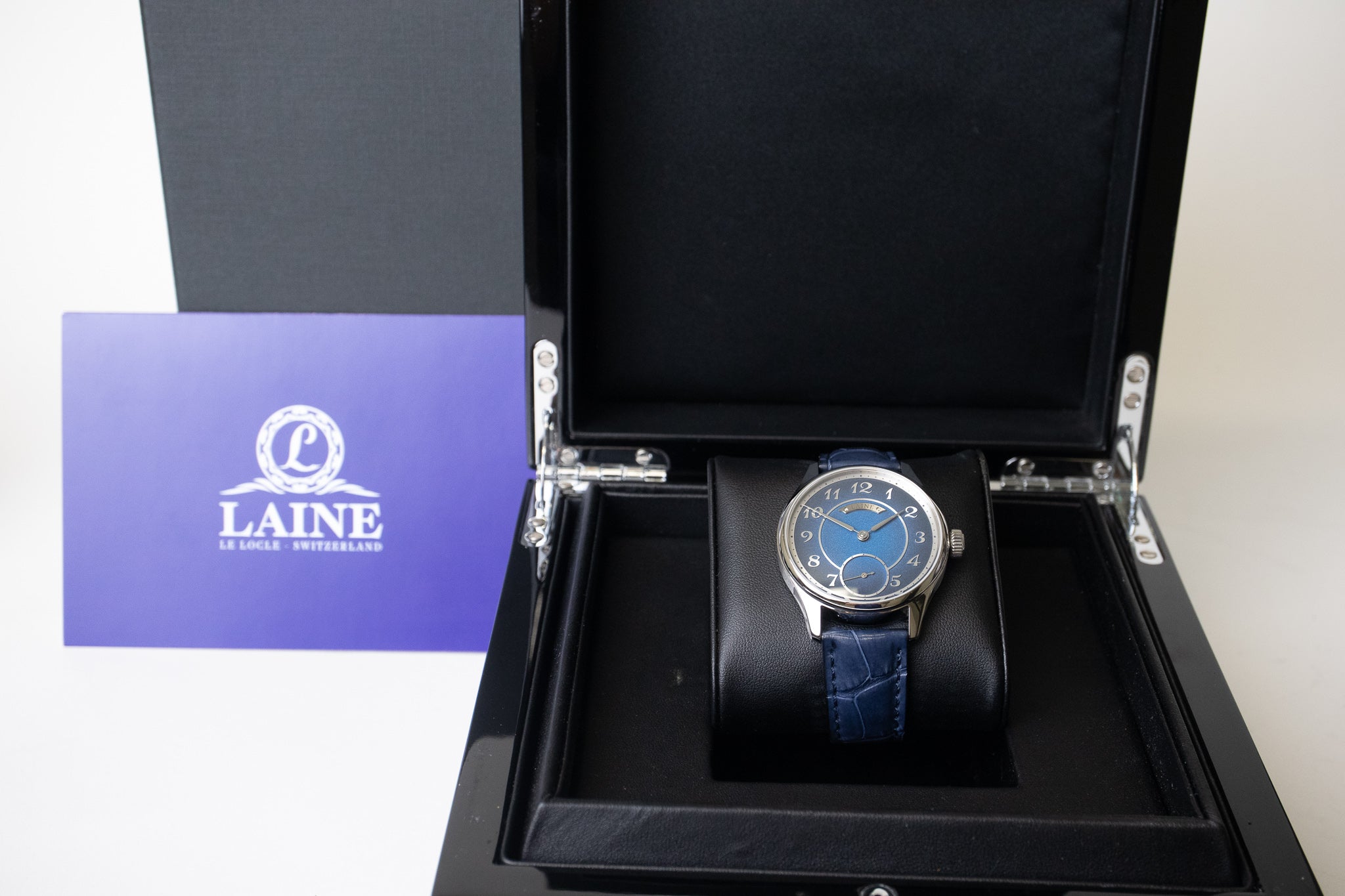 Laine Gelidus 2 Blue Fume Dial