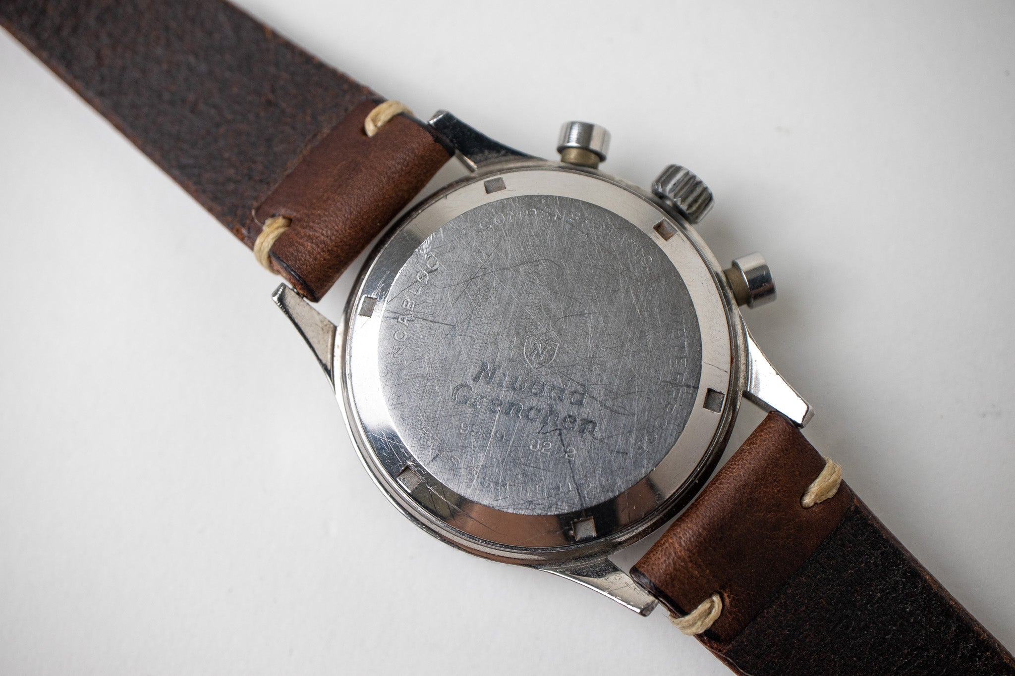 Nivada Grenchen Aviator Sea Diver Chronograph 9989-8222