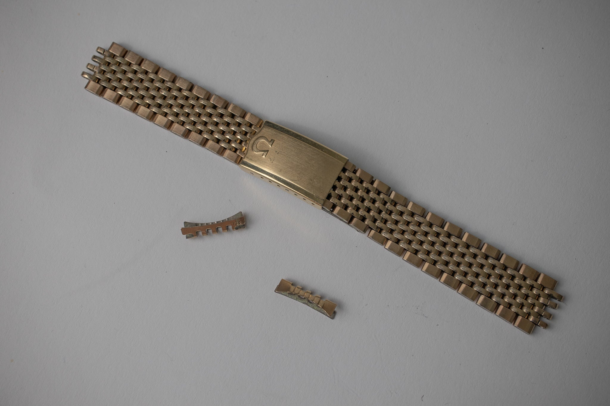 Omega Rare solid 18k gold Rice Bracelet  WatchesToBuycom