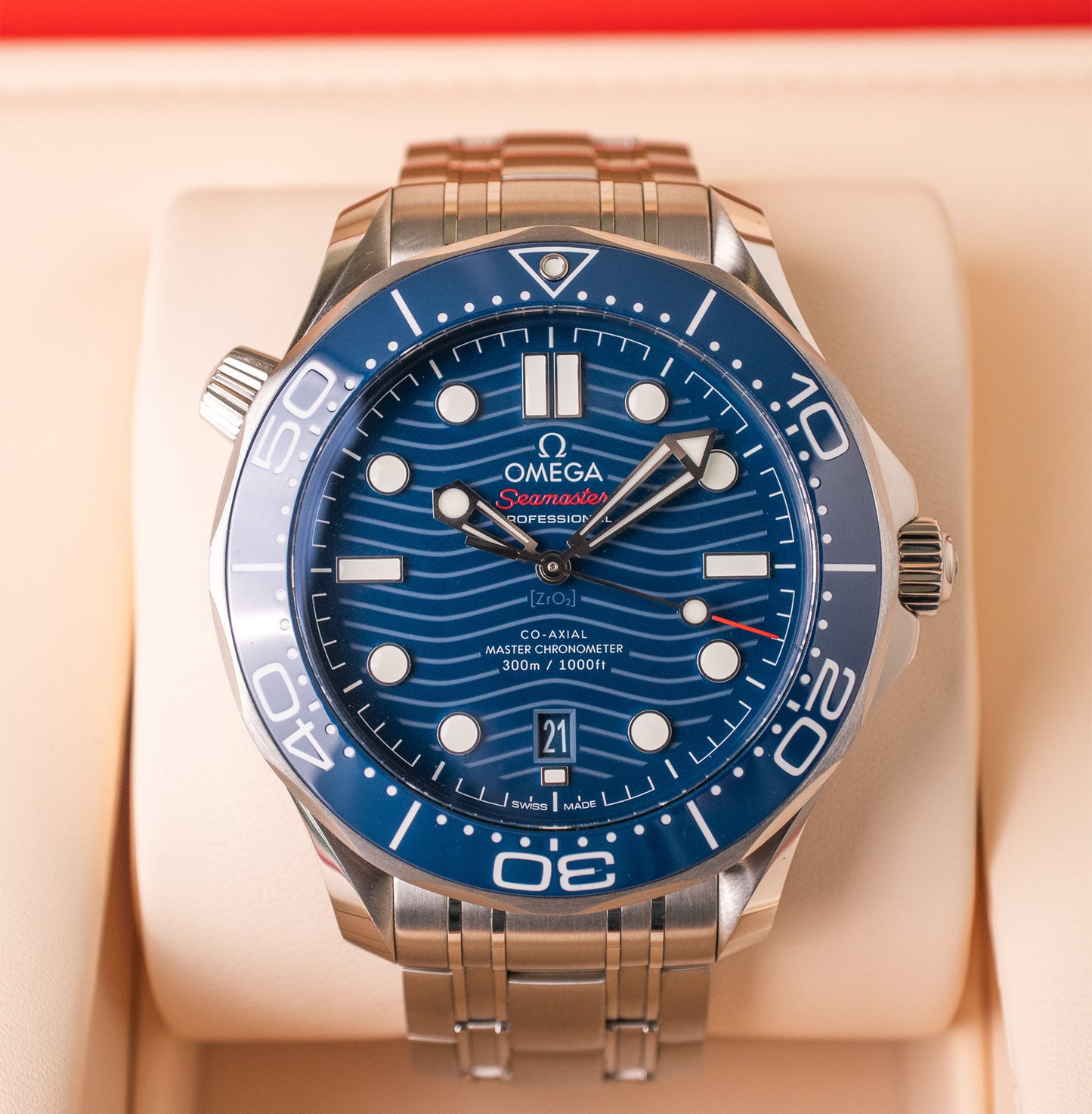 Omega Seamaster 300m Blue