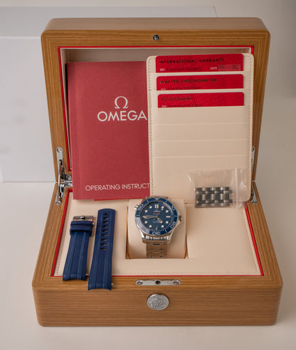 Omega Seamaster 300m Blue