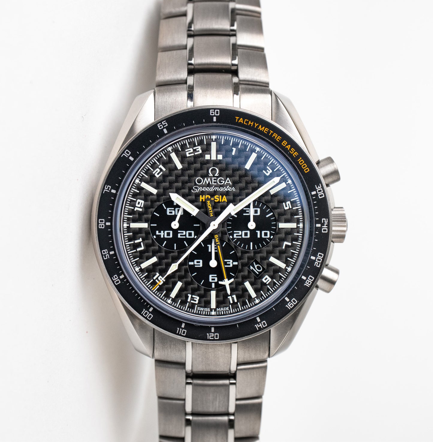 Omega Speedmaster Anniversary Series GMT HB-SIA Solar Impulse Project