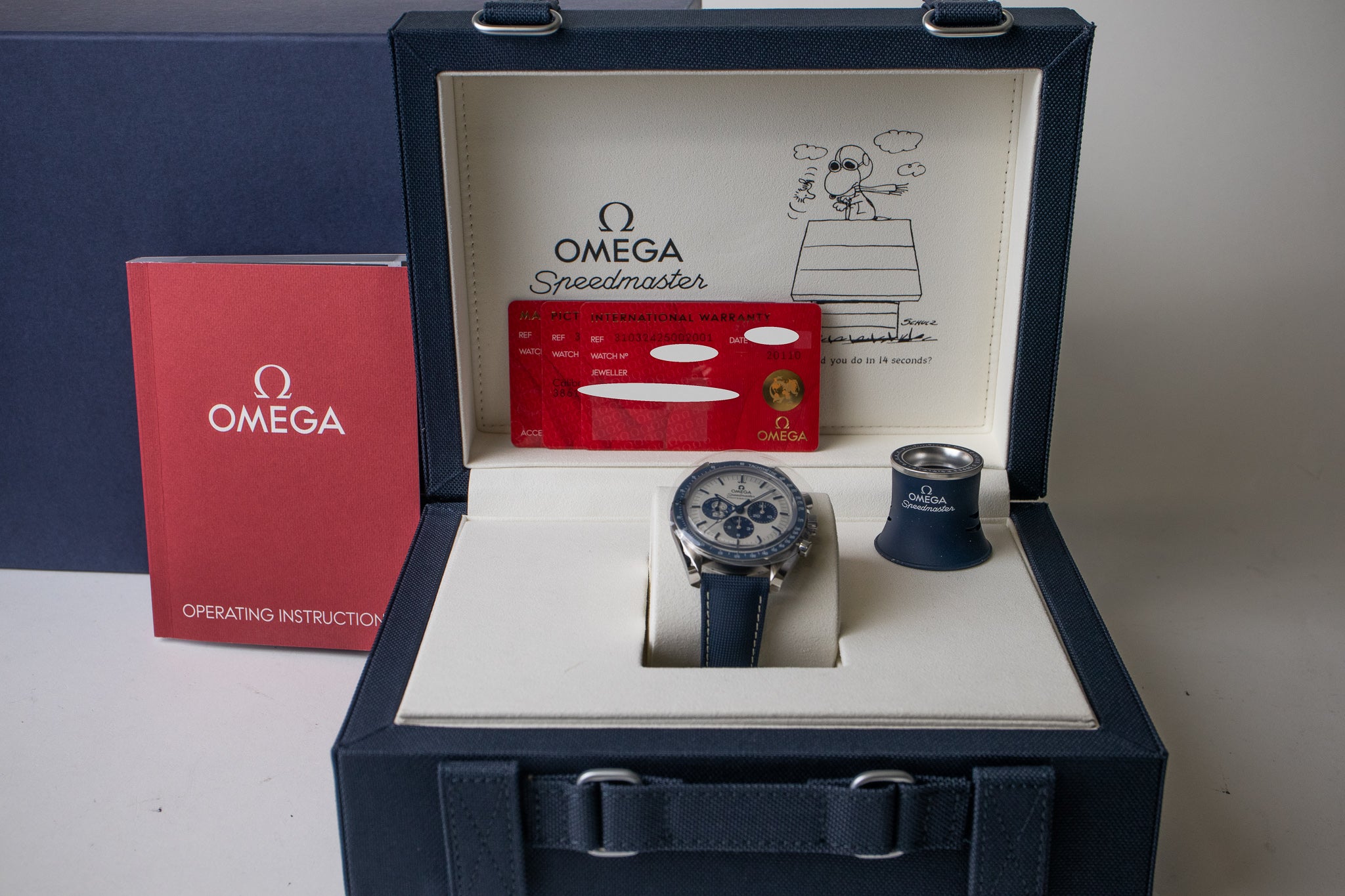 Omega Speedmaster “Silver Snoopy Award”