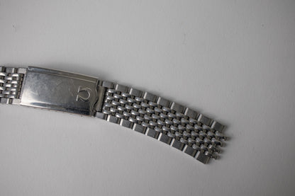 Omega Stainless Steel Beads of Rice Bracelet 18mm 70 Endlinks