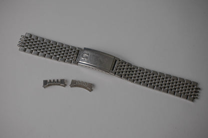 Omega Stainless Steel Beads of Rice Bracelet 18mm 70 Endlinks