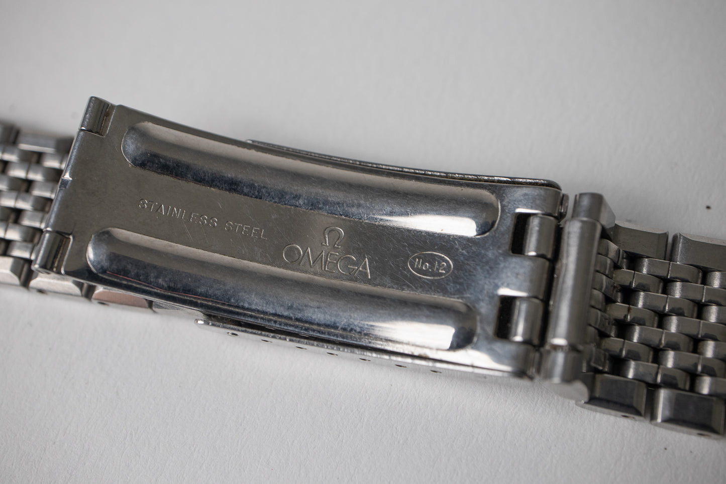 Omega Stainless Steel Beads of Rice Bracelet 18mm 70 Endlinks